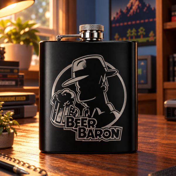 Cantimplora Beer Baron 8 oz
