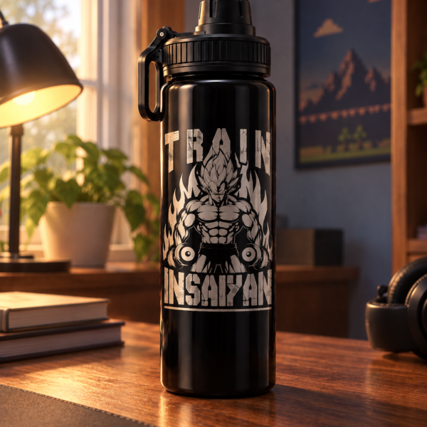 Botella Train Insaiyan 800 ml – Grabado Láser