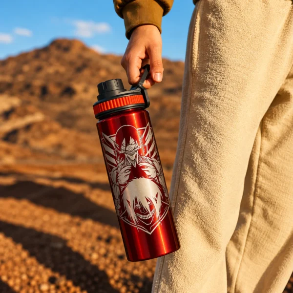 Botella Attack on Titan 800 ml | 1UP Studio