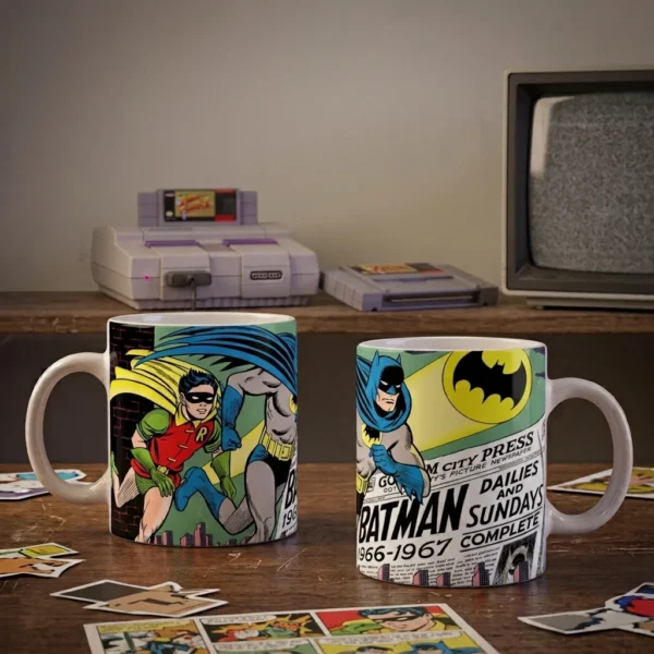 Taza de Café Batman – Diseño Cómic Clásico